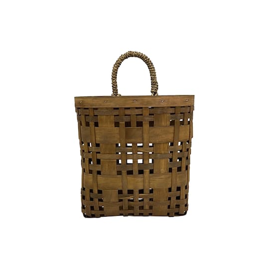 10&#x22; Natural Chipwood Hanging Basket by Ashland&#xAE;